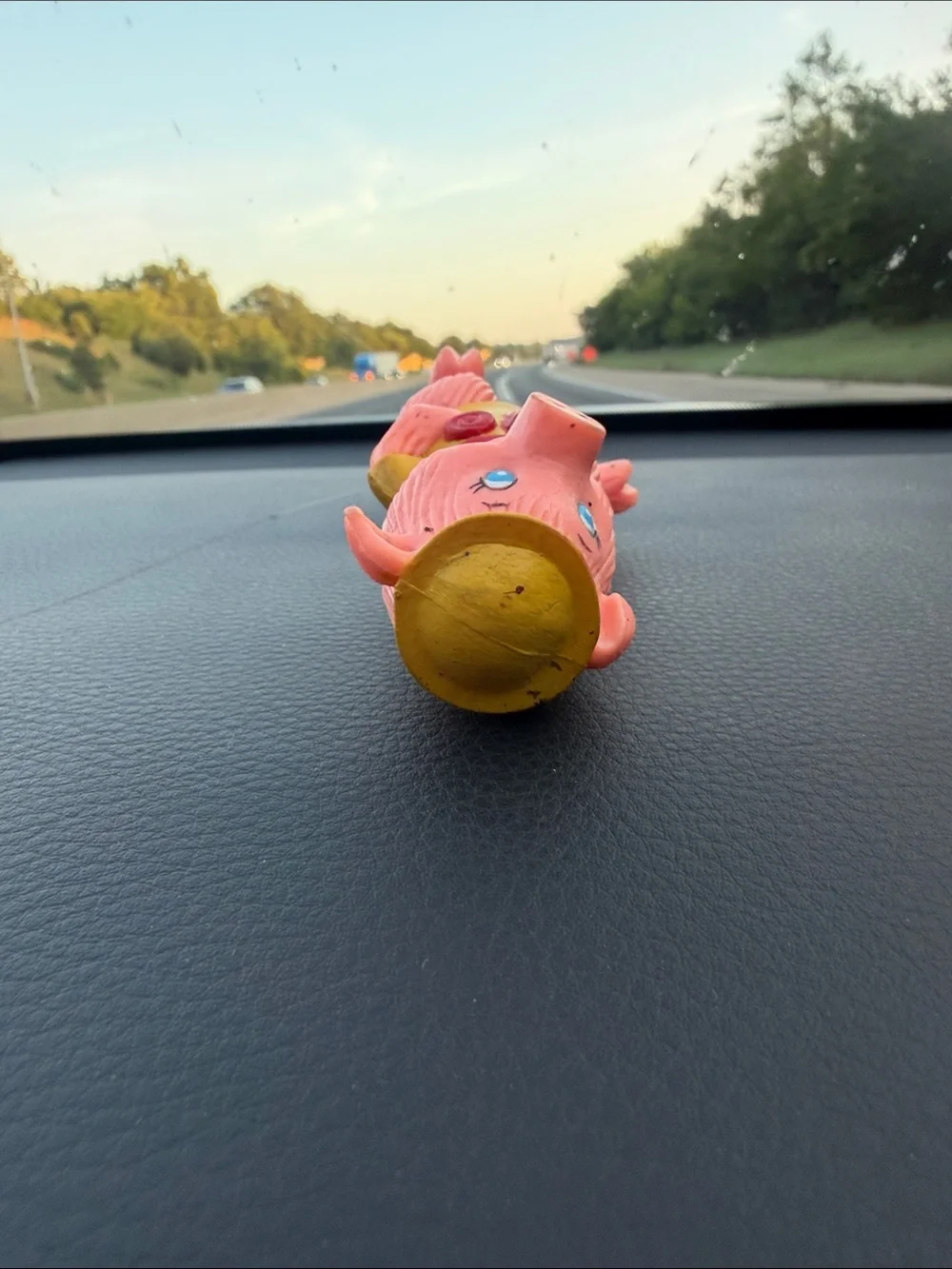 1988 Three Little Pigs Character Figure HG Toys Yellow w/ Red Lollipop